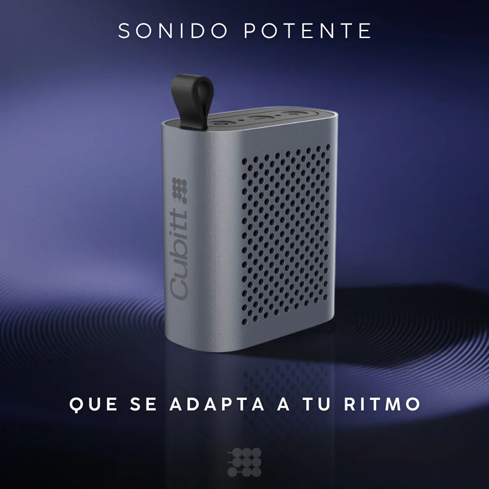 Cubitt Power Mini Speaker #color_gun metal