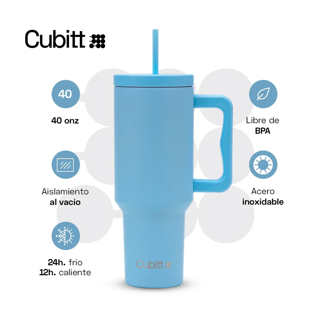 Termo Cubitt Tumbler #color_light blue