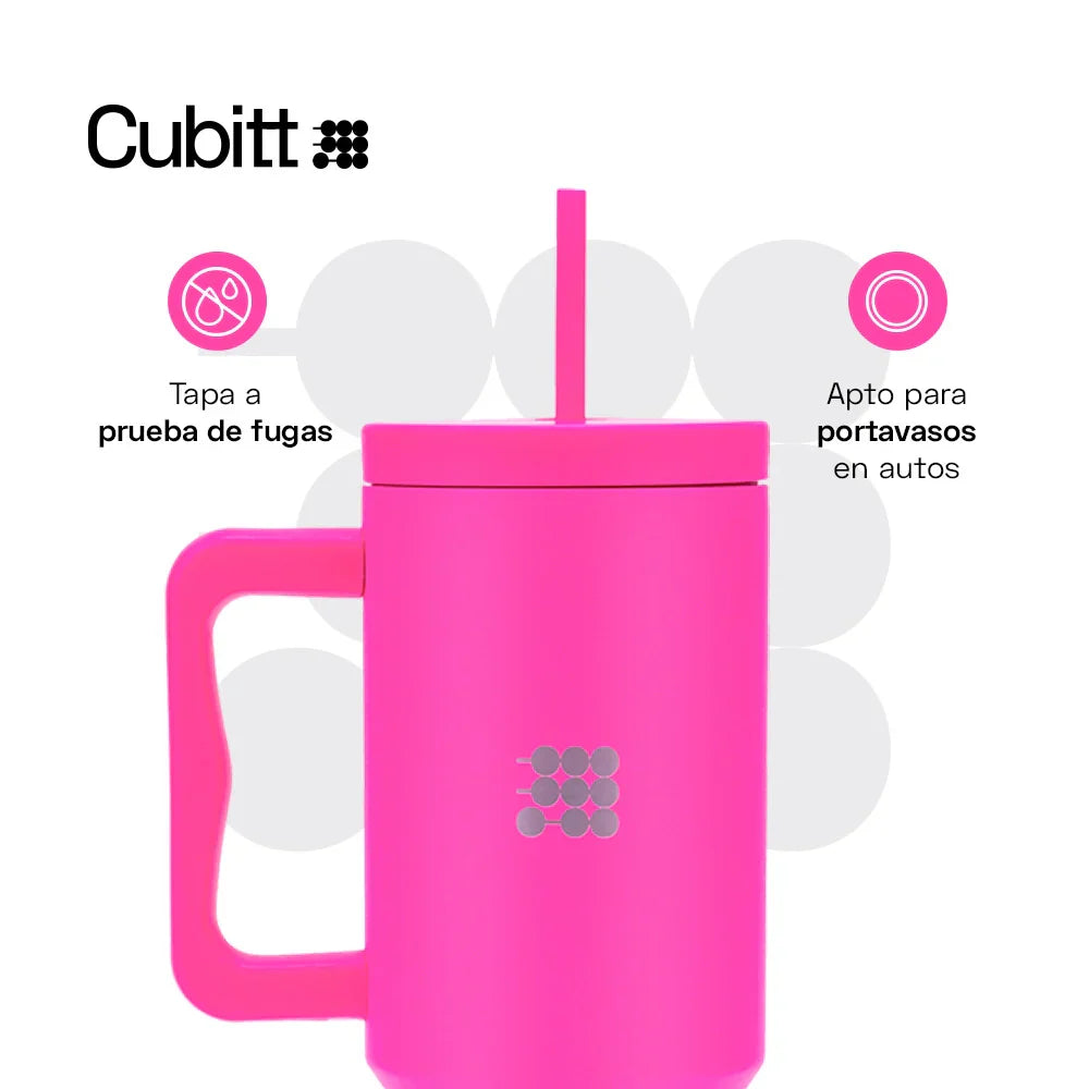 Termo Cubitt Tumbler #color_hot pink