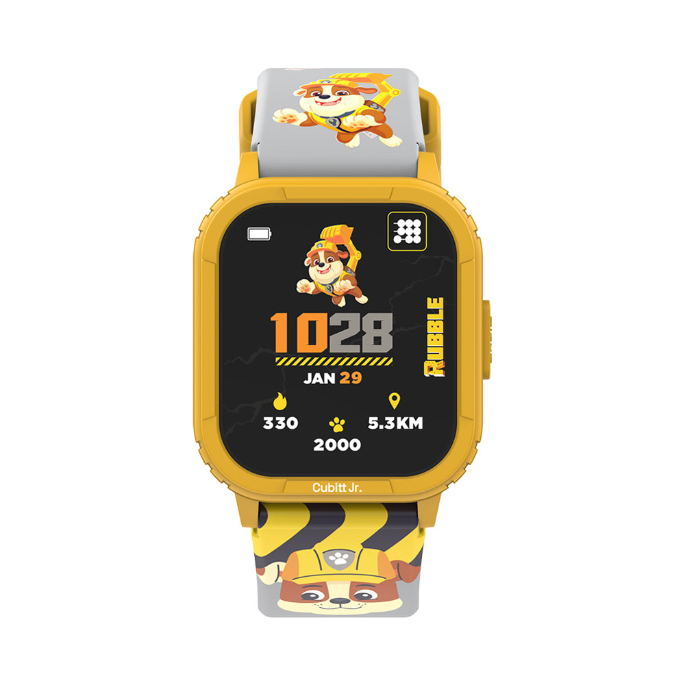 Cubitt Jr. x Paw Patrol #color_rubble yellow hero