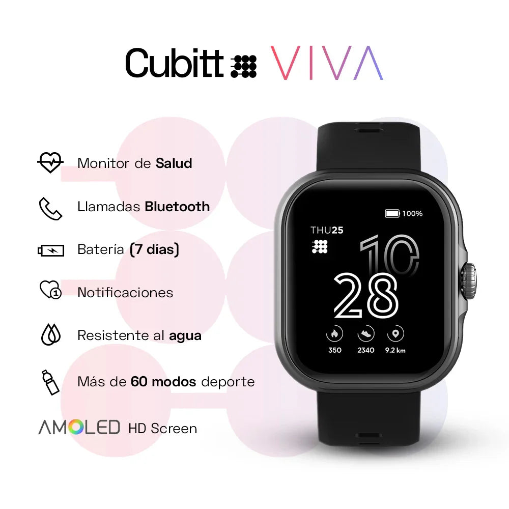 Reloj Cubitt VIVA #color_obsidian black