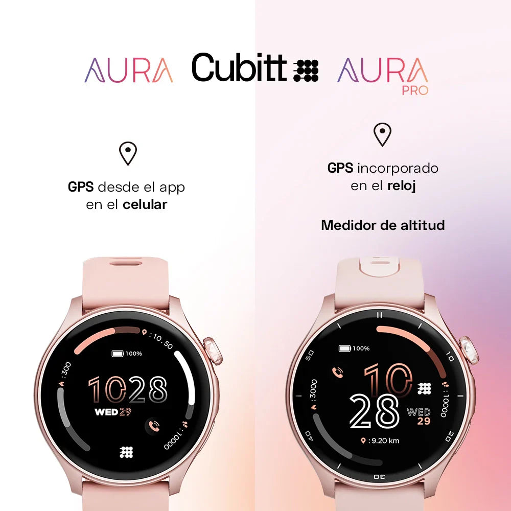 Reloj Cubitt AURA #color_rose gold