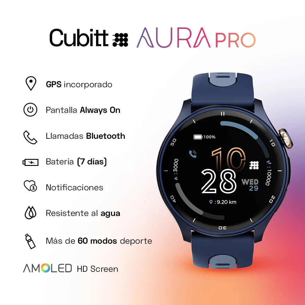 Reloj Cubitt AURA Pro #color_deepest blue