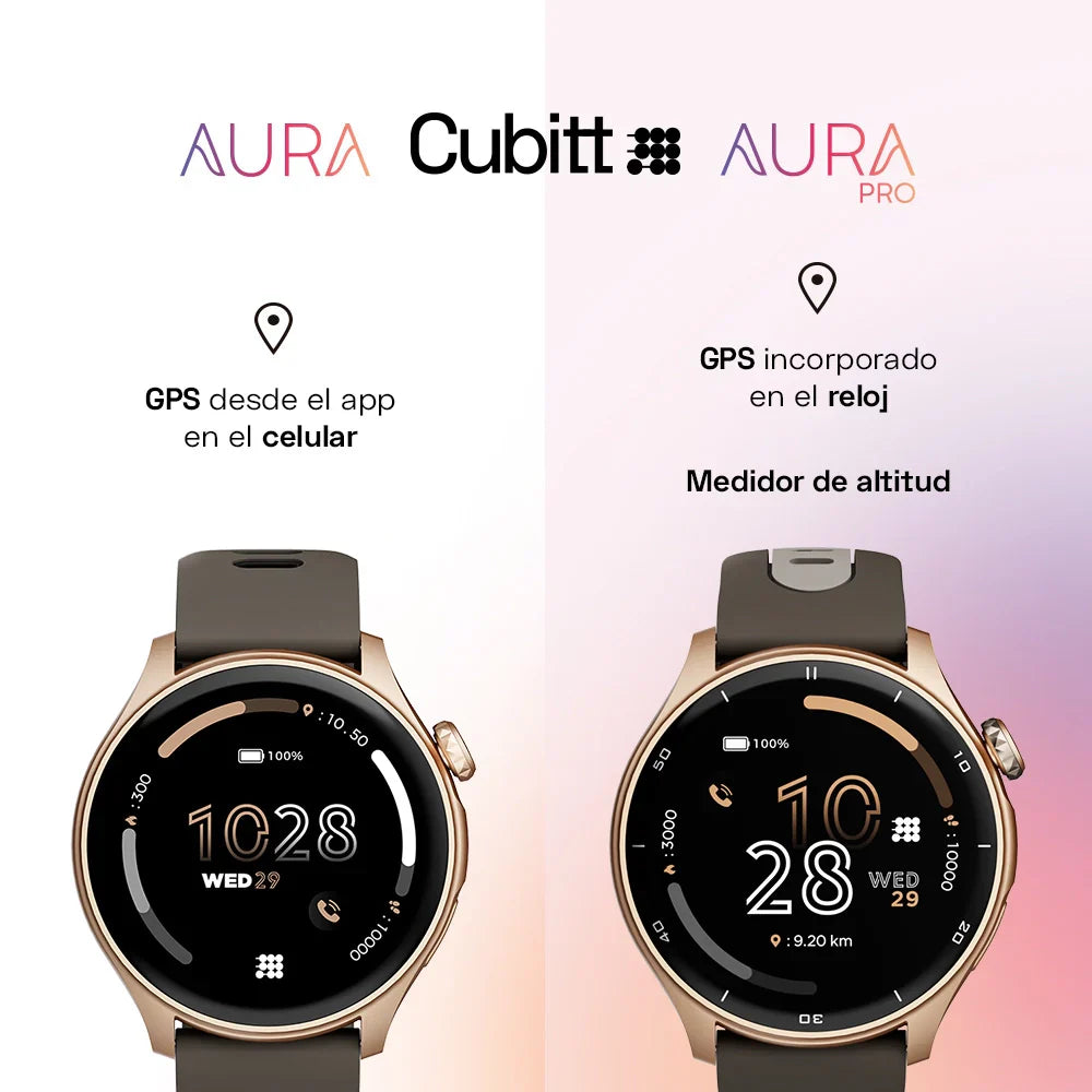 Reloj Cubitt AURA Pro #color_mocha brown