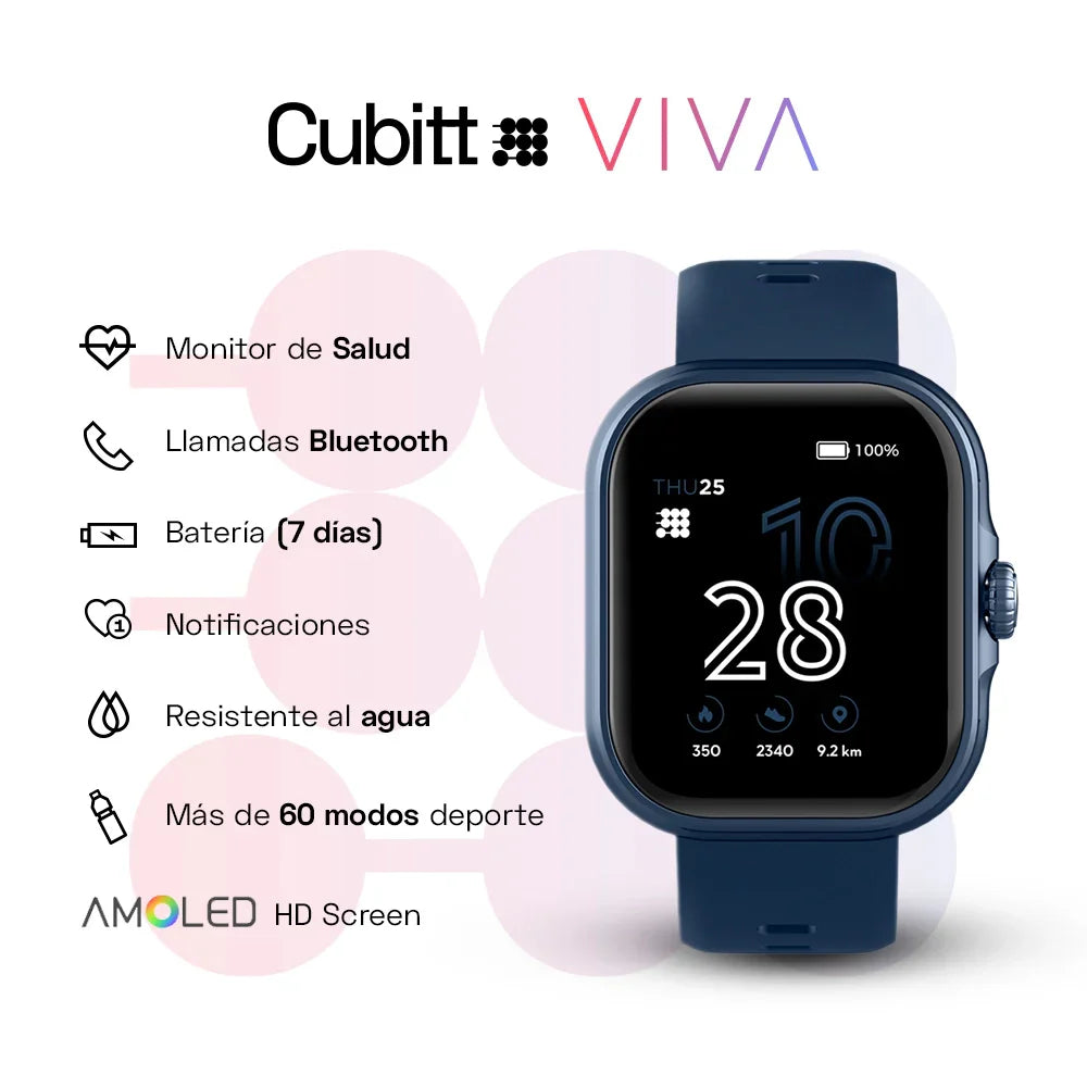 Reloj Cubitt VIVA #color_deepest blue