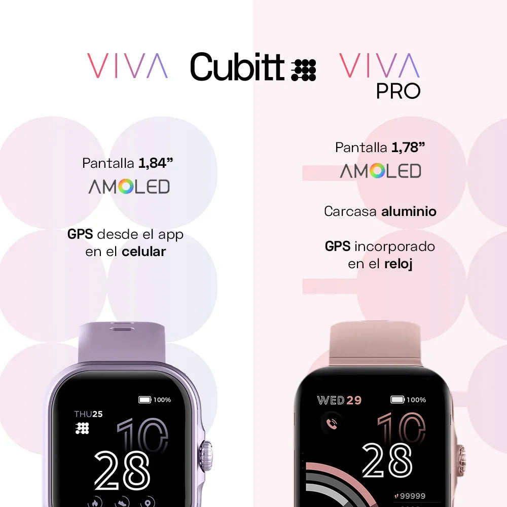 Reloj Cubitt VIVA #color_dusty lilac