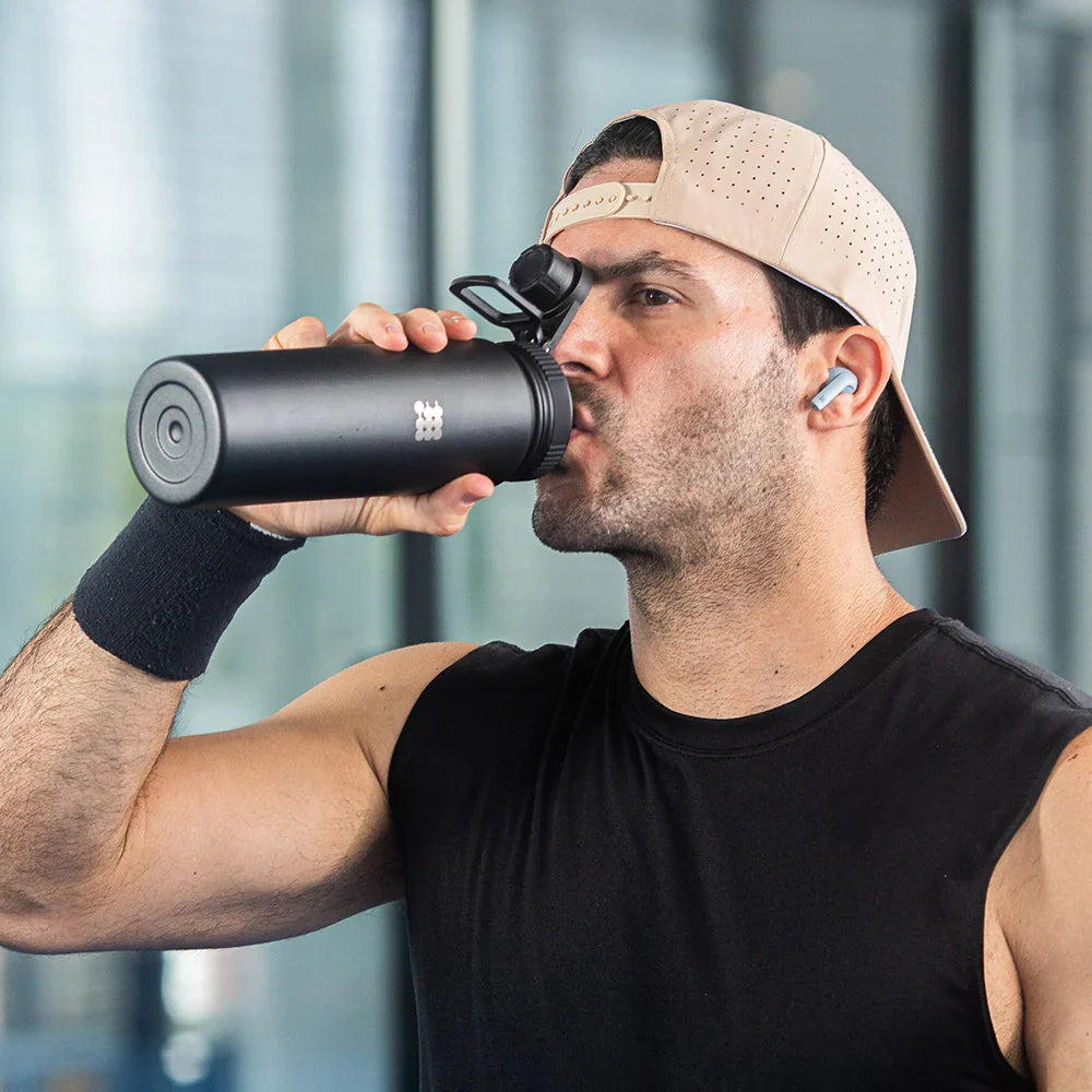 Termo Cubitt Hydro Bottle #color_obsidian black