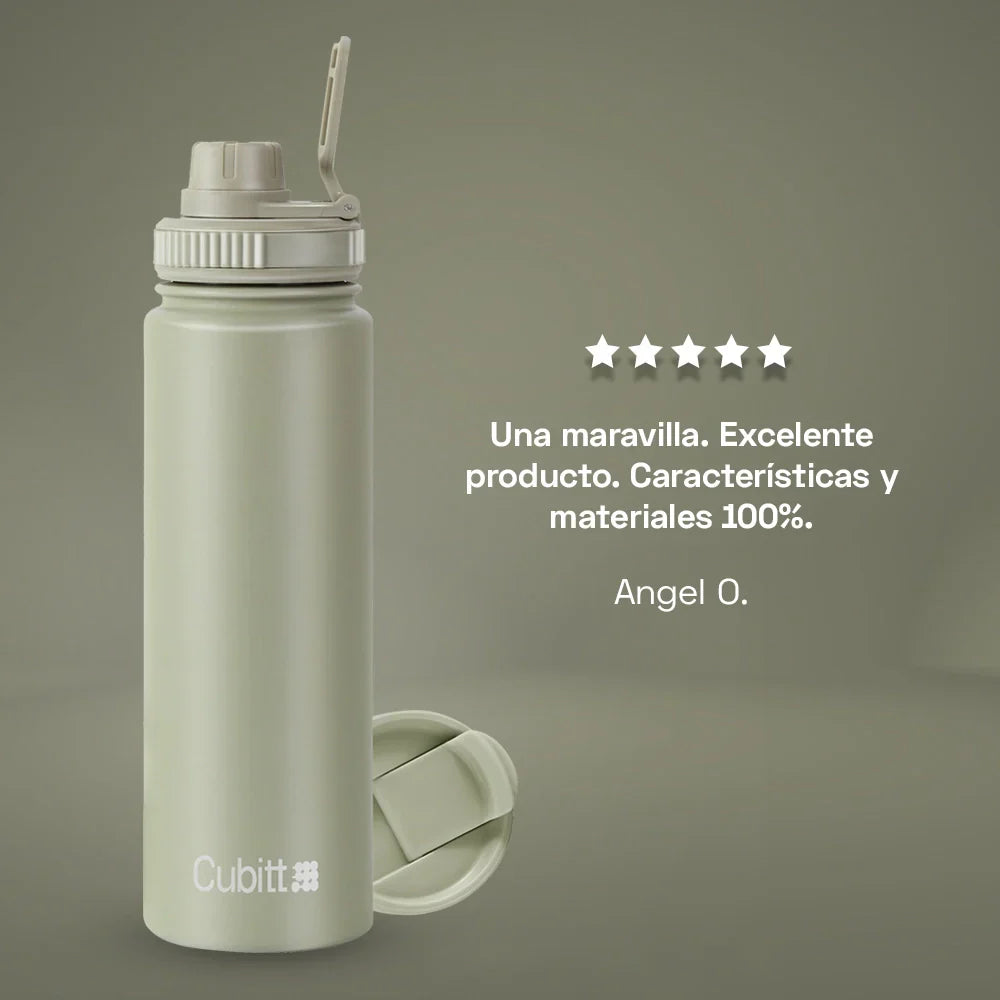Termo Cubitt Hydro Bottle #color_olive green