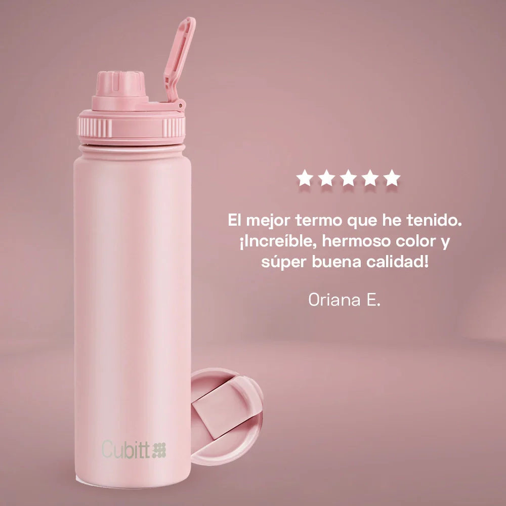 Termo Cubitt Hydro Bottle #color_dusty pink
