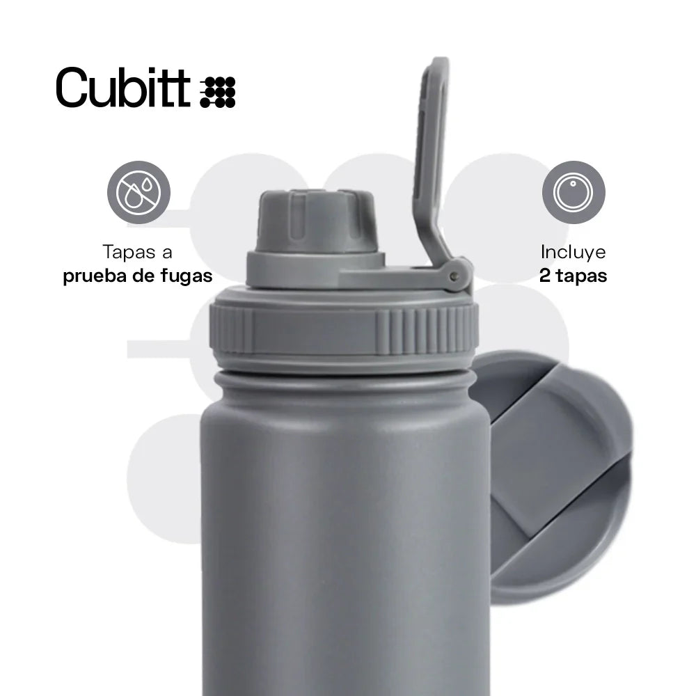 Termo Cubitt Hydro Bottle #color_wolf gray