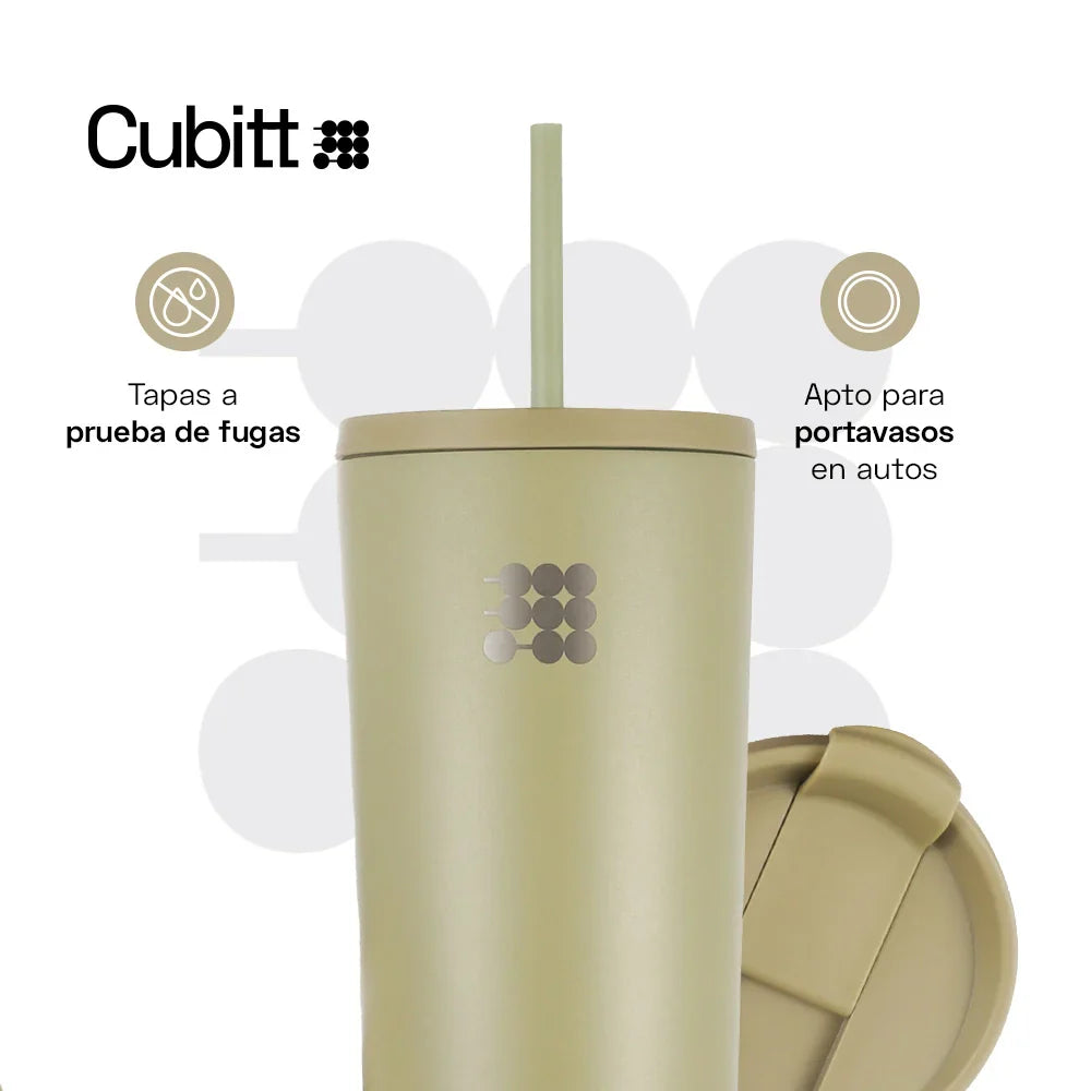 Termo Cubitt Travel Mug #color_Olive Green