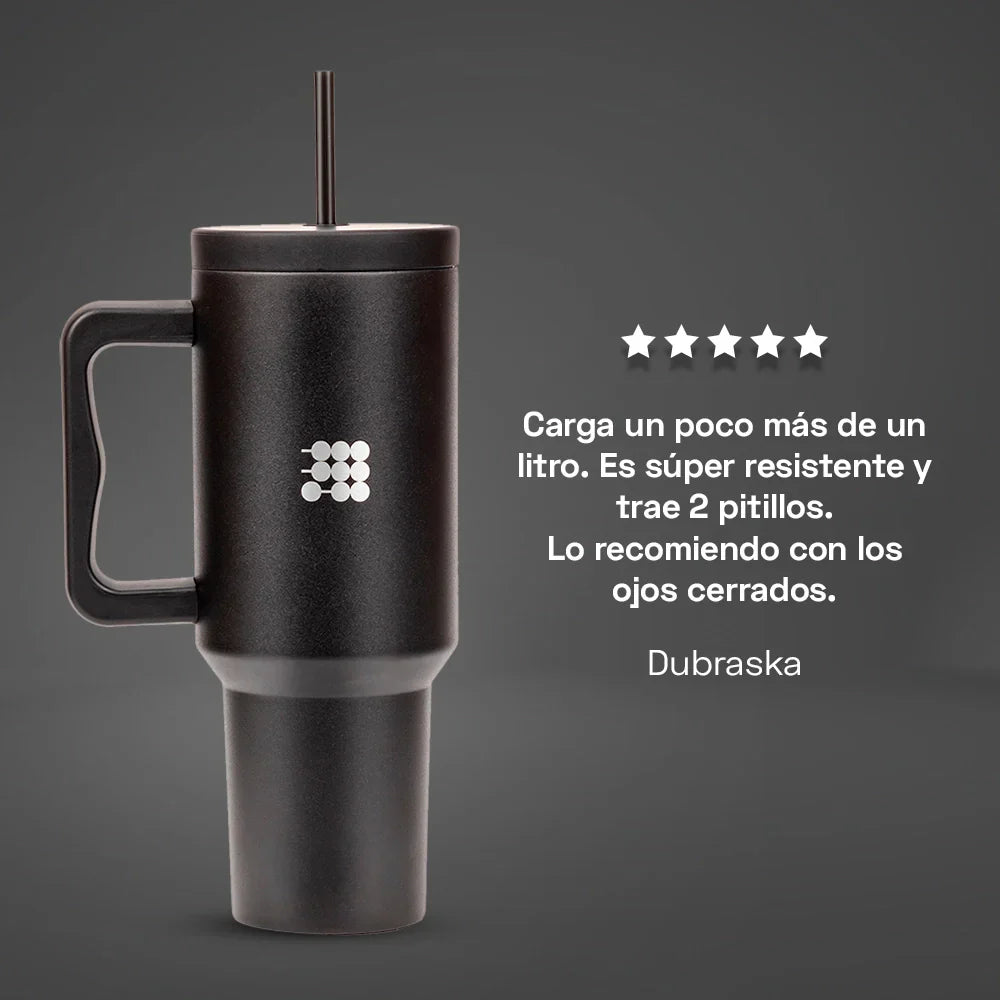 Termo Cubitt Tumbler #color_obsidian black