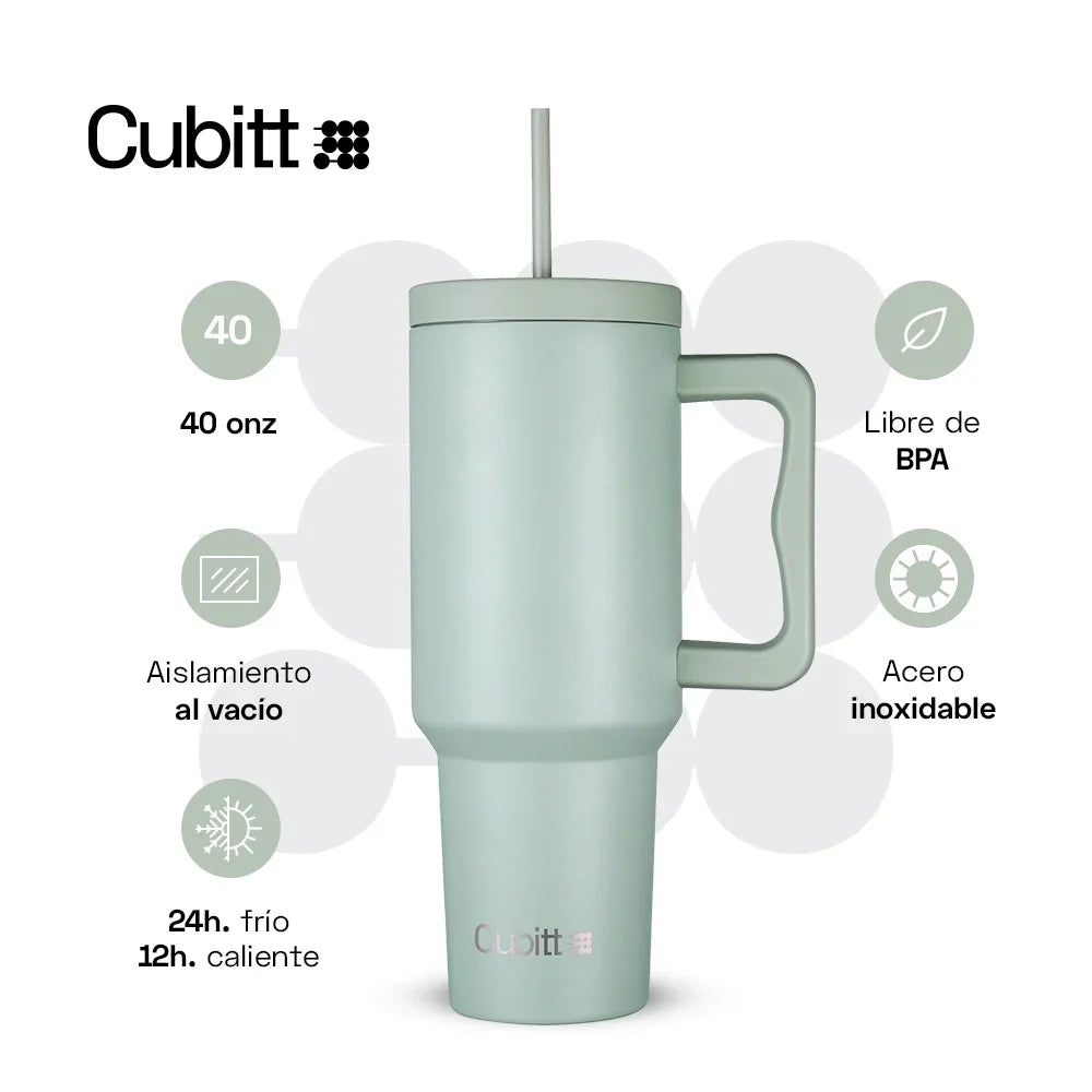 Termo Cubitt Tumbler #color_mint green