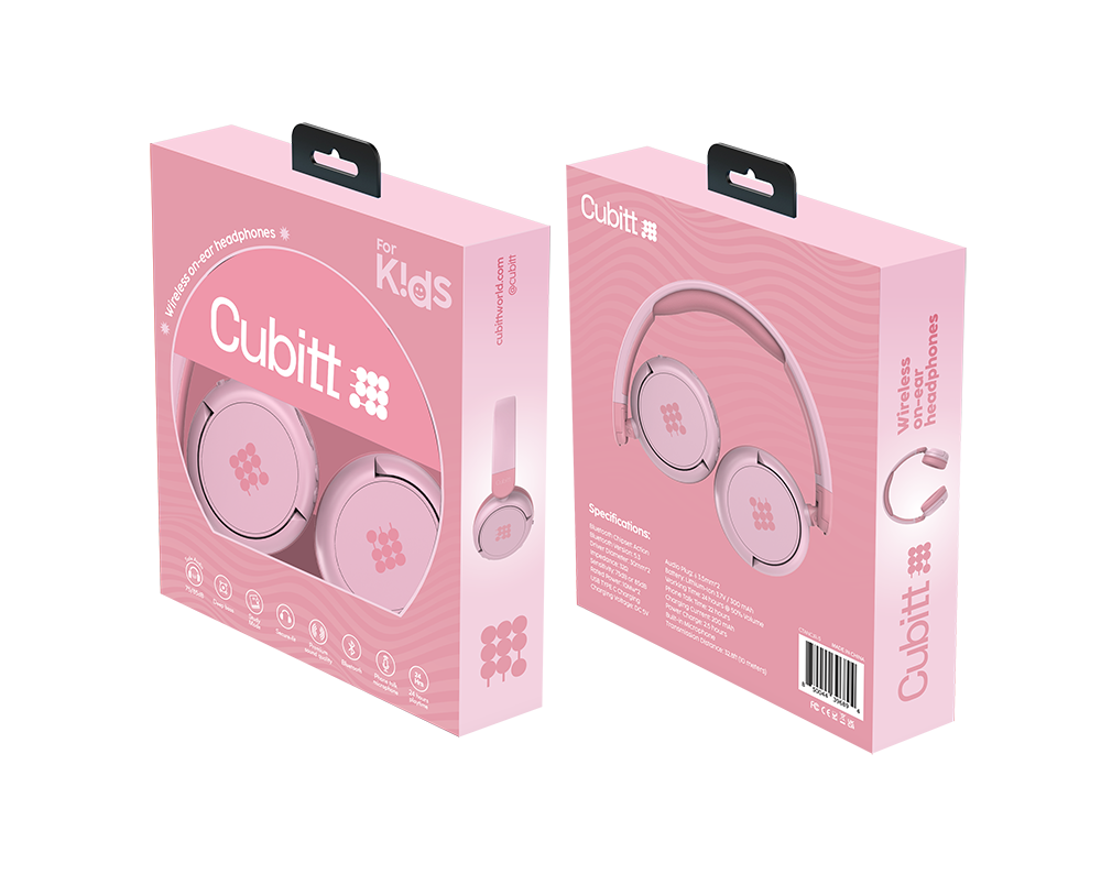 Audifonos Cubitt Headphones Jr. #color_dreamy pink