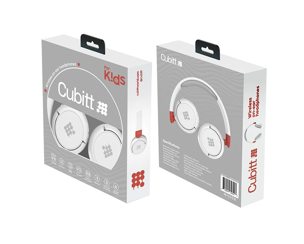Audifonos Cubitt Headphones Jr. #color_snow white