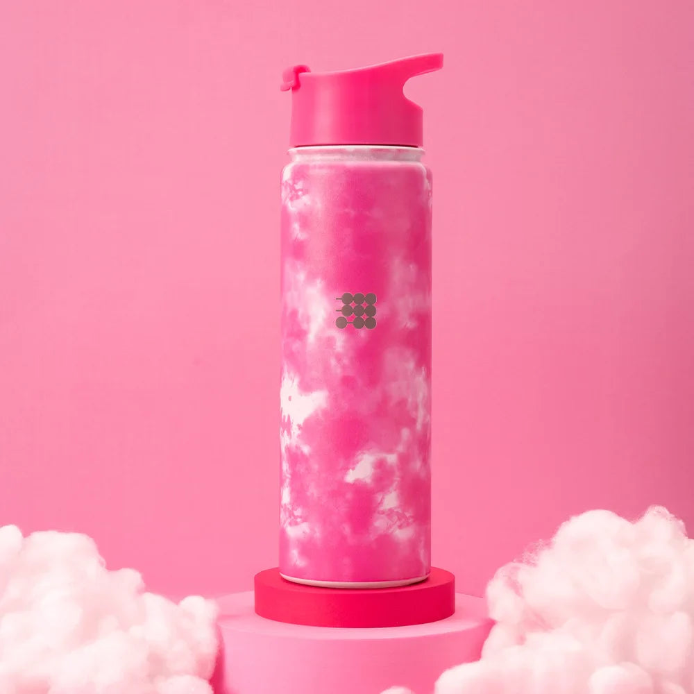Termo Cubitt Hydro Bottle #color_hot pink tie dye