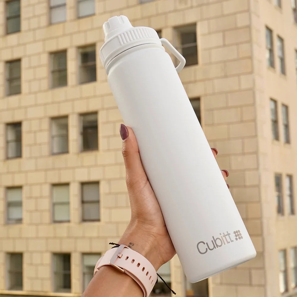 Termo Cubitt Hydro Bottle #color_snow white